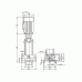 Grundfos CR 5-24 A-FGJ-A-E-HQQE (фланец по DIN) вертикальный многоступенчатый насос