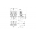 Центробежный сдвоенный насос Grundfos TPED 100-170/4-S A-F-A-BAQE 3x400 В, 1450 об/мин