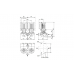 Центробежный сдвоенный насос Grundfos TPED 80-340/4-S A-F-A-BAQE 3x400 В, 1450 об/мин
