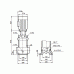 Вертикальный многоступенчатый насос Grundfos CR 15-2 A-A-A-E-HQQE (овальный фланец)